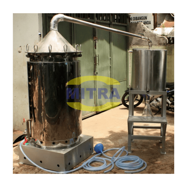 Destilasi Penyulingan Minyak Atsiri Kapasitas 500 kg - 1.000 Kg