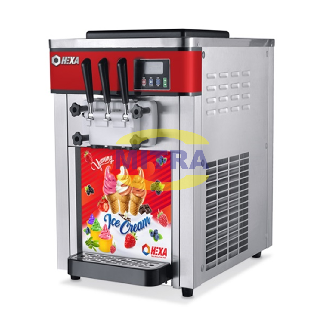 Mesin Pembuat Soft Ice Cream 18-25 Liter_jam